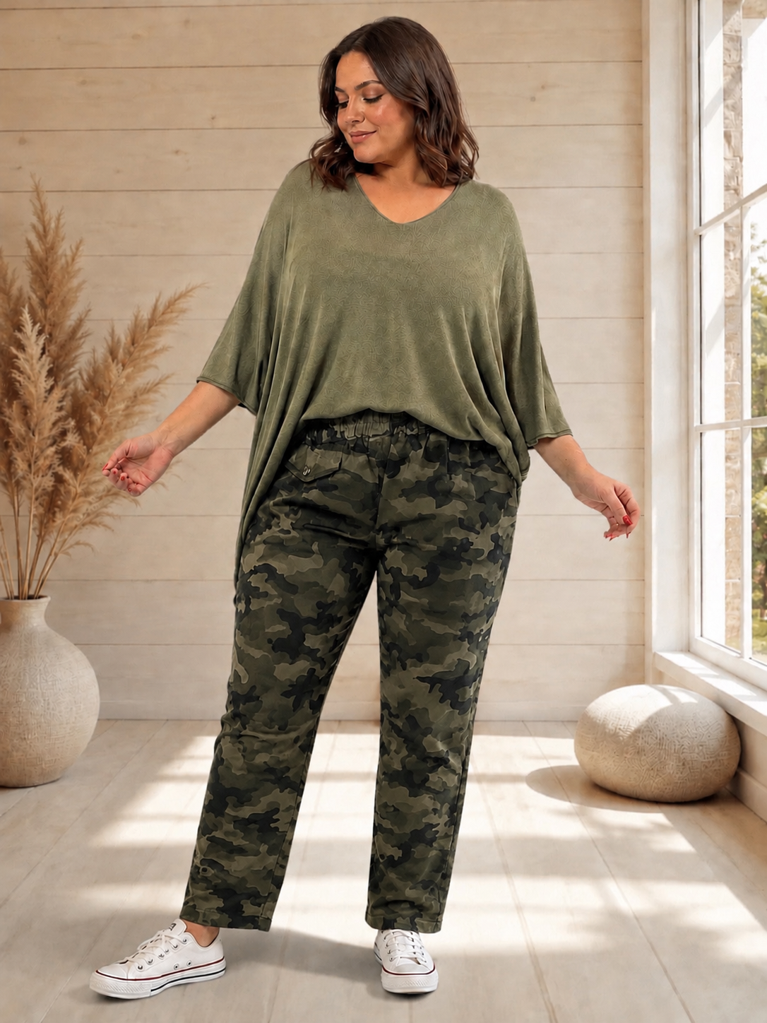 THIBAULT - PANTALON SPORTSWEAR CAMOUFLAGE TAILLE 46 A 52