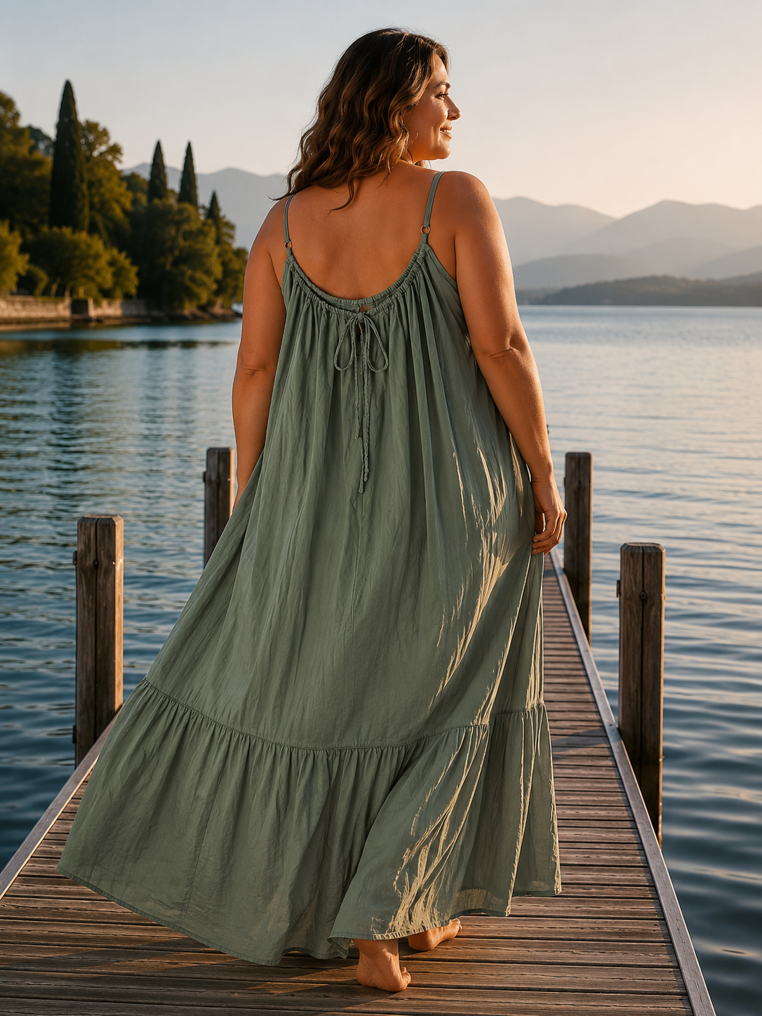 SUNDAY - ROBE LONGUE KAKI JUSQU'A LA TAILLE 54