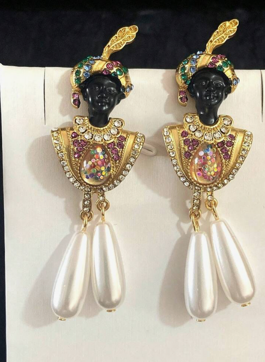 VICTOIRE - BOUCLES D'OREILLES BOHEME