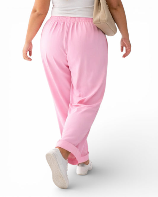 THEO - PANTALON ROSE TAILLE 46/48 A 54