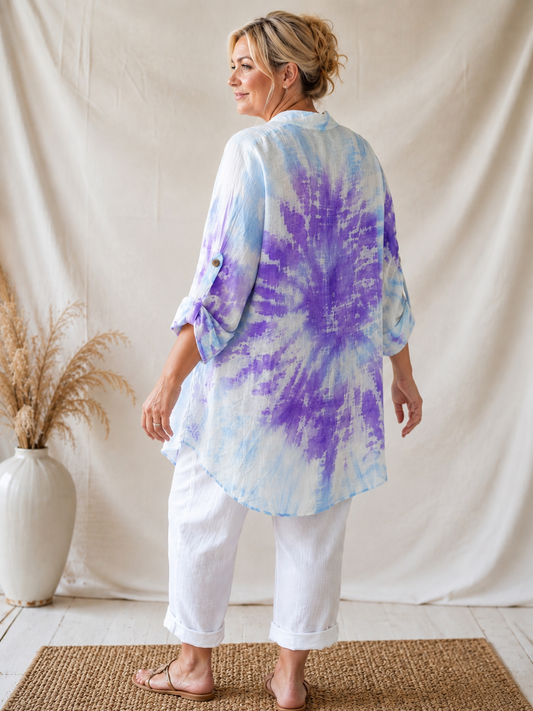 MIAMI - CHEMISE TEE & DYE JUSQU'A LA TAILLE 58