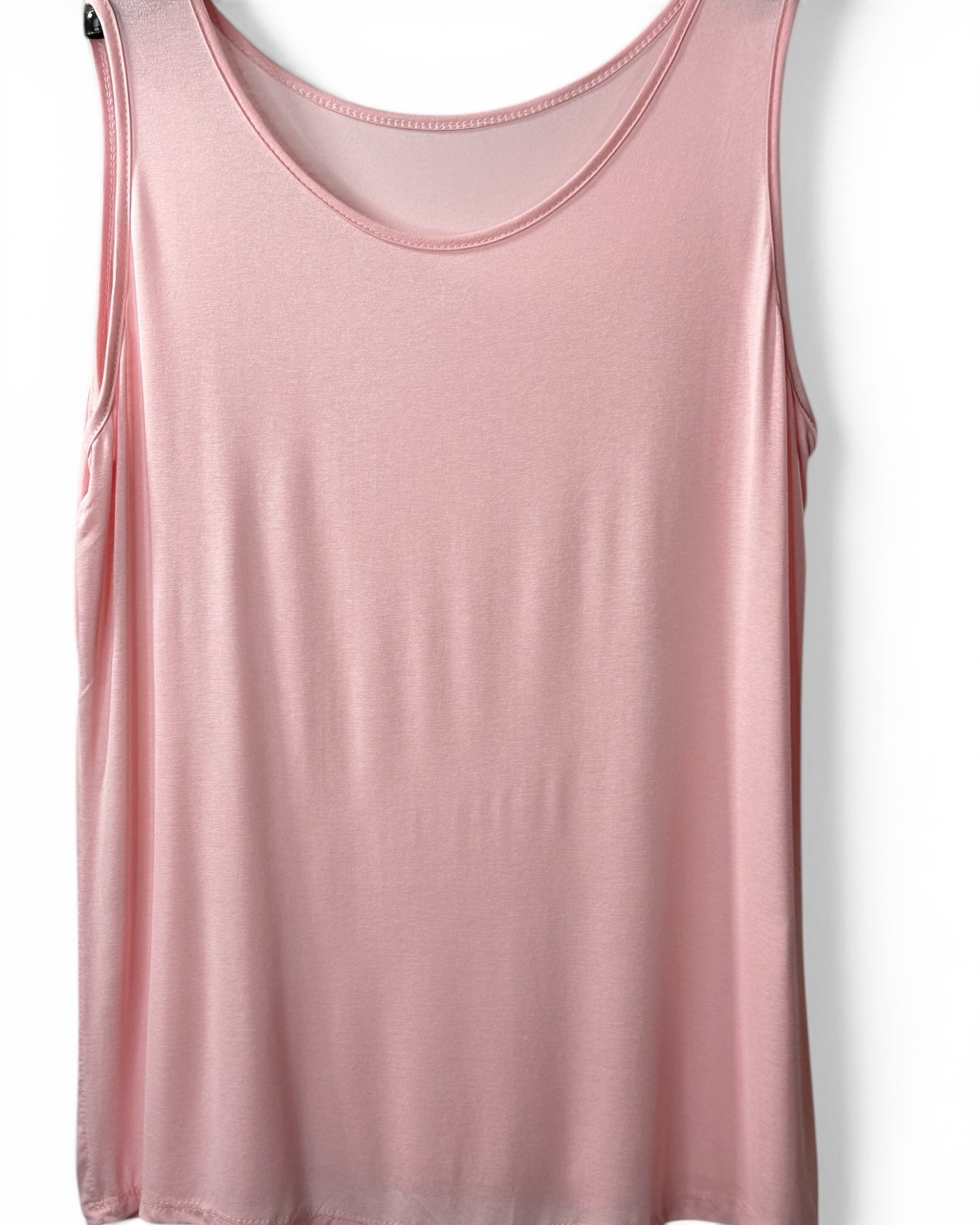 LOUANE - TOP DEBARDEUR ROSE TAILLE 46/48 A 54