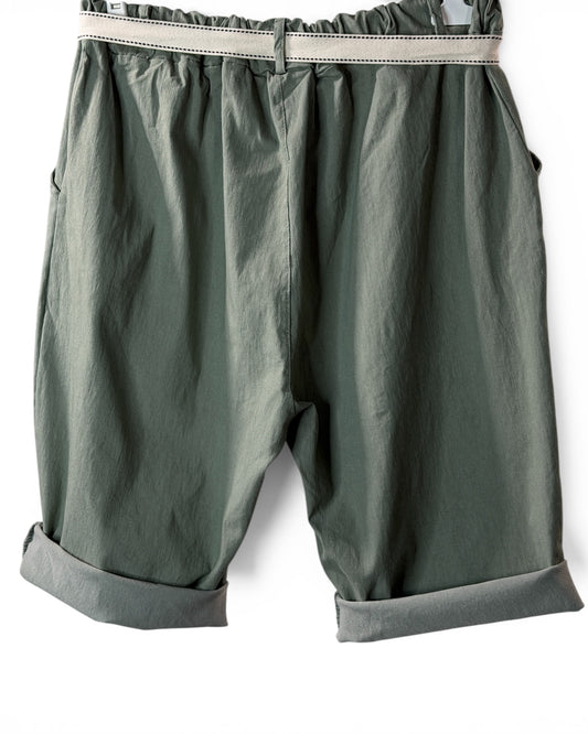 TINO - BERMUDA KAKI JUSQU'A LA TAILLE 52