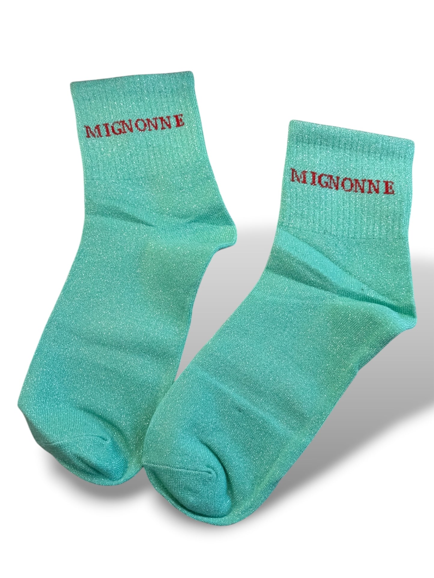 CHAUSSETTES SCINTILLANTES MIGNONNE LAGON