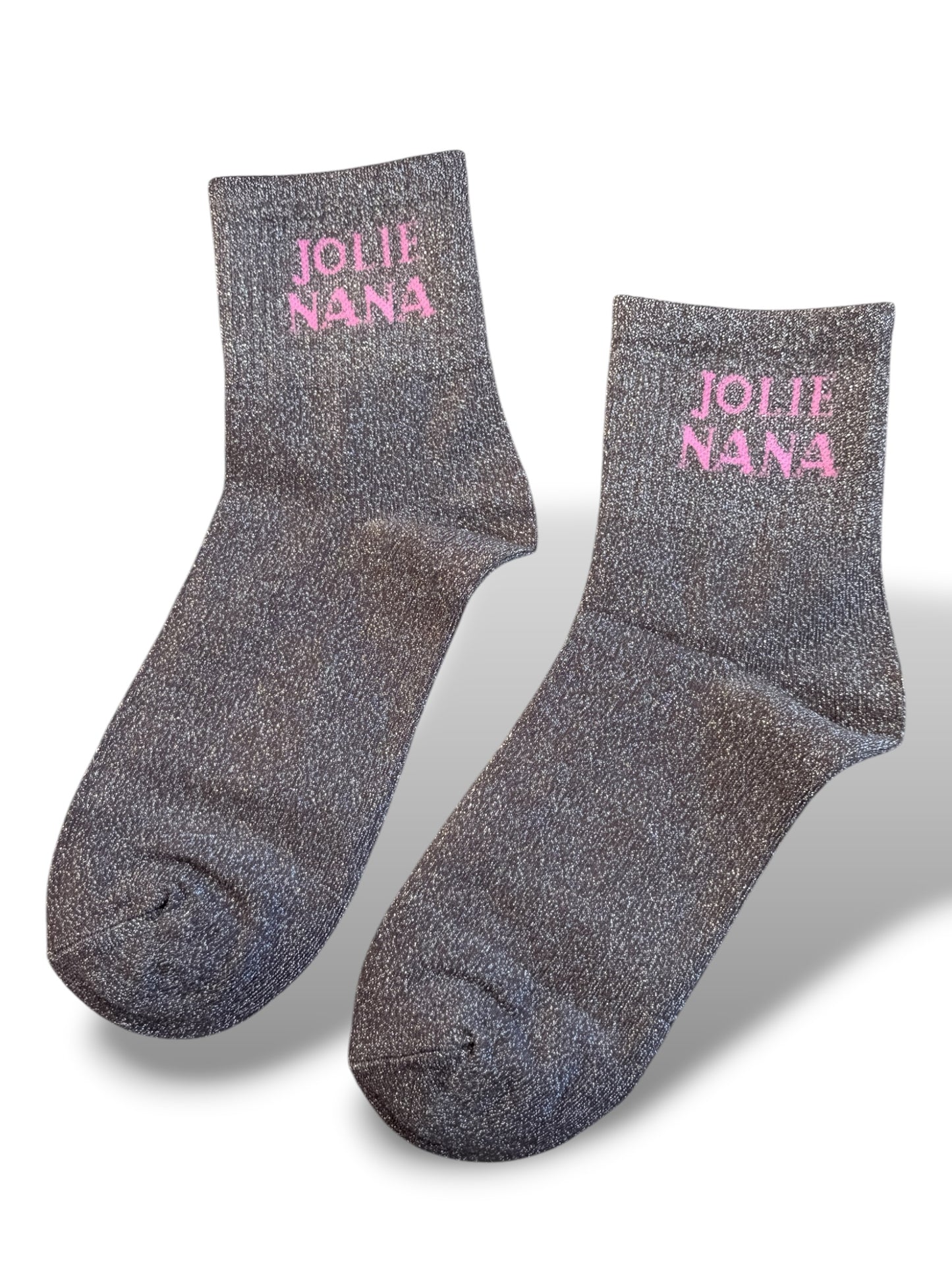 CHAUSSETTES SCINTILLANTES JOLIE NANA TAUPE