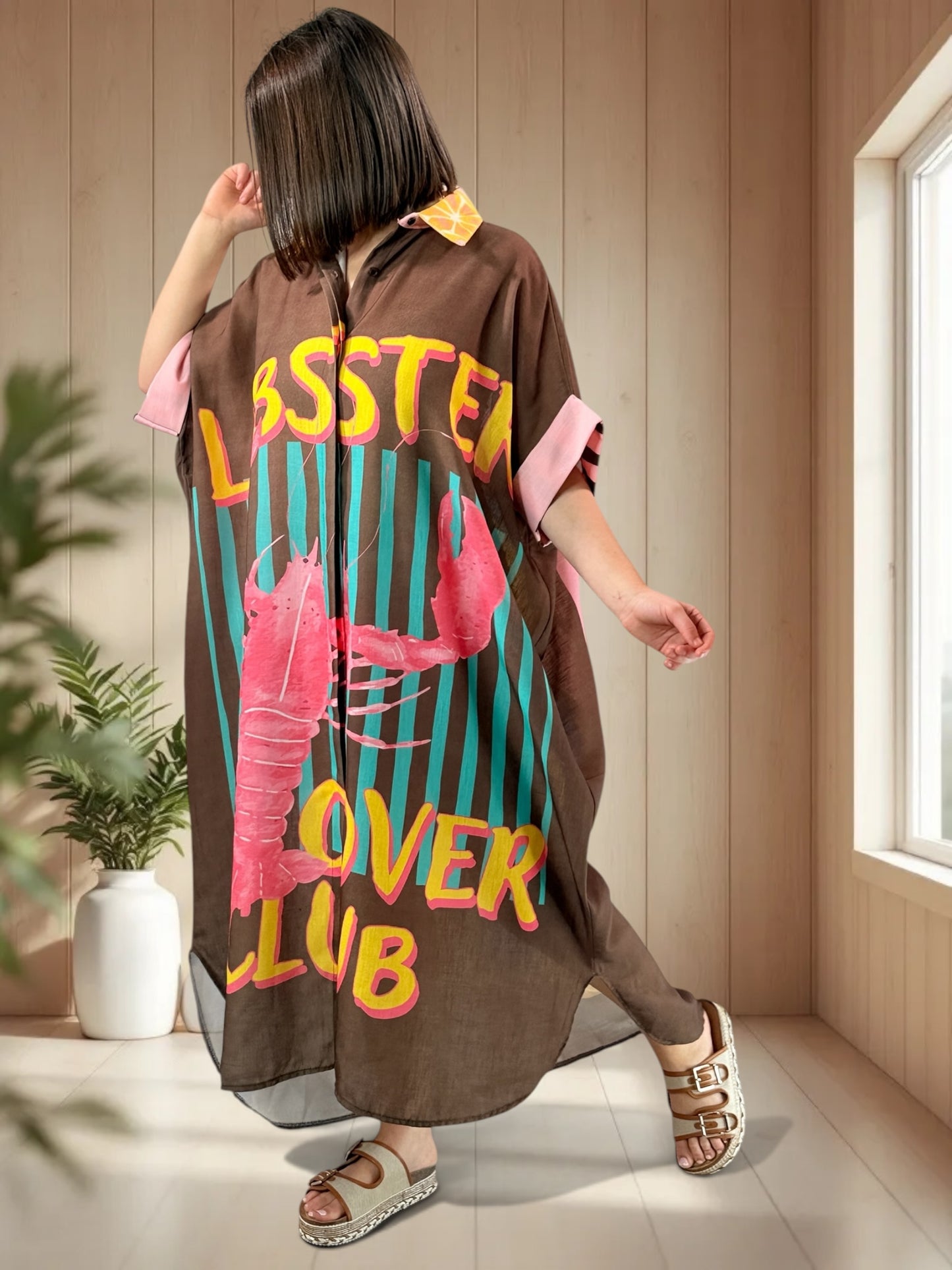 SYLVANA - ROBE OVERSIZE JUSQU'A LA TAILLE 58