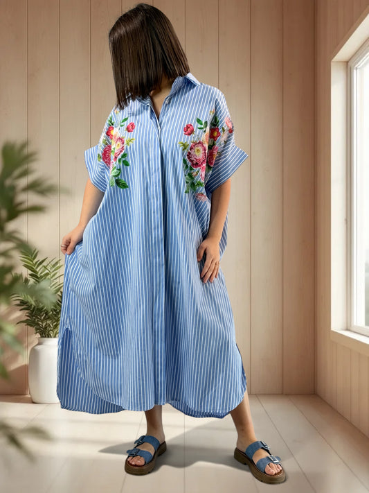 SYLVANA - ROBE OVERSIZE JUSQU'A LA TAILLE 58