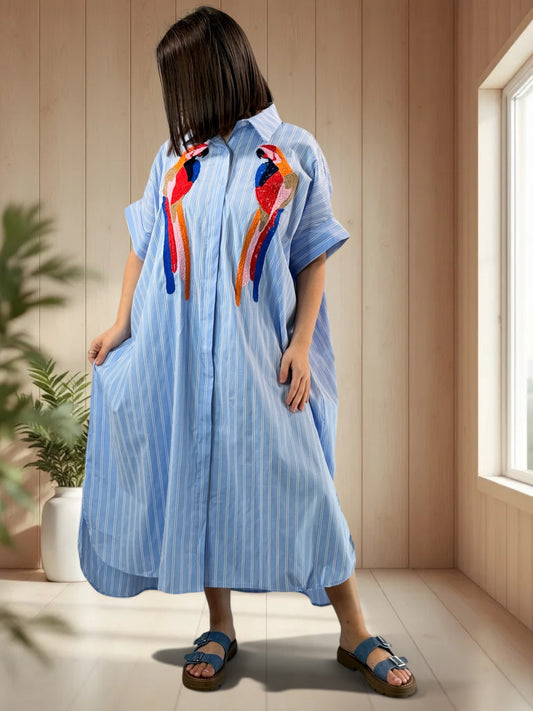 SYLVANA - ROBE OVERSIZE JUSQU'A LA TAILLE 58