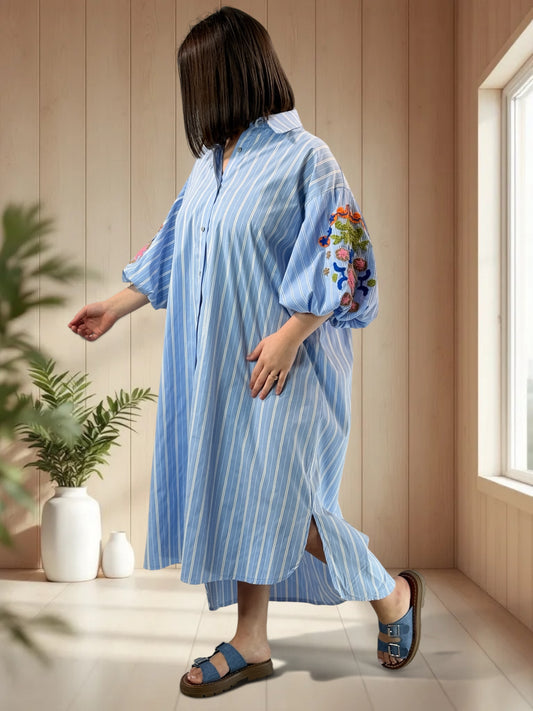 MAGDA - ROBE OVERSIZE JUSQU'A LA TAILLE 58