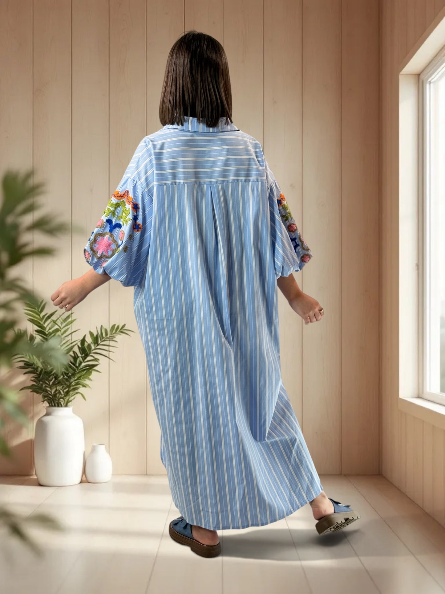 MAGDA - ROBE OVERSIZE JUSQU'A LA TAILLE 58