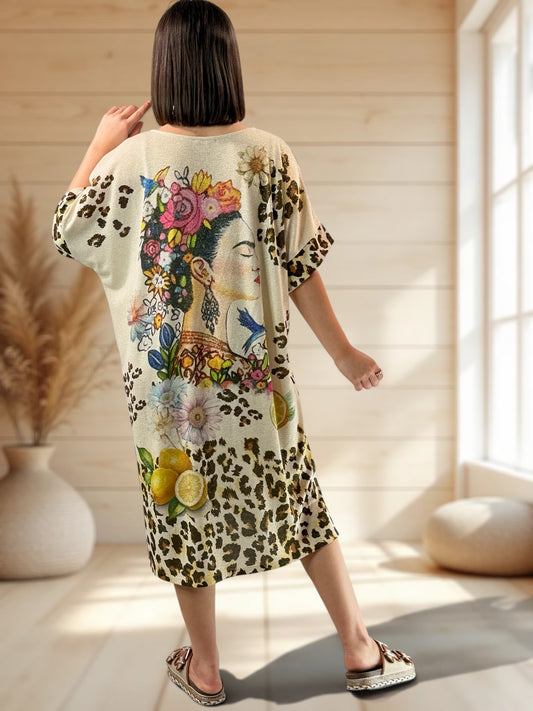 ALINA - ROBE SCINTILLANTE JUSQU'A LA TAILLE 52/54