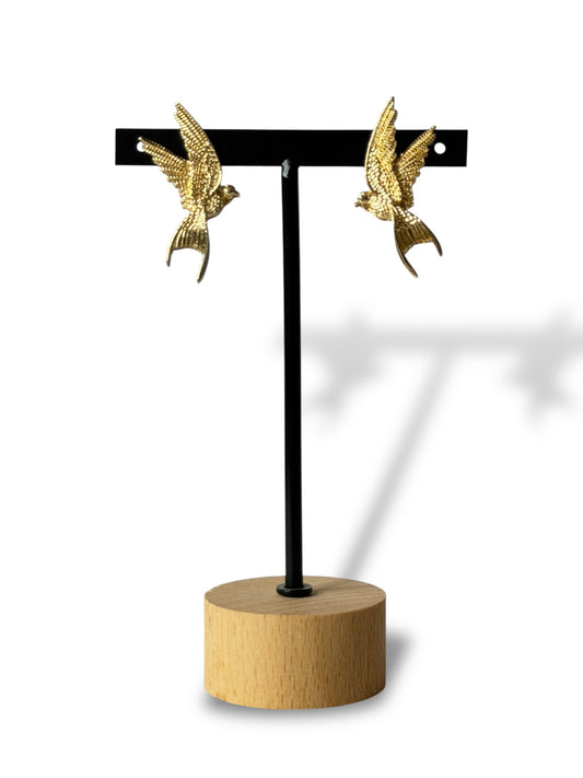 HIRONDELLE - BOUCLES D'OREILLES TENDANCE