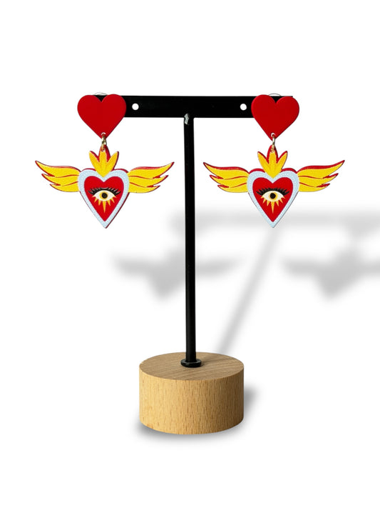 SANTAFEE - BOUCLES D'OREILLES TENDANCE