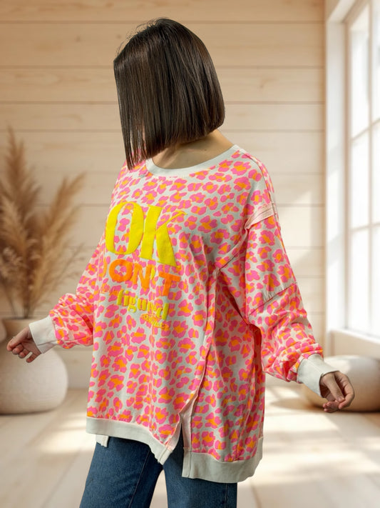 CARLOTA - TEE-SHIRT A MOTIF JUSQU'A LA TAILLE 54