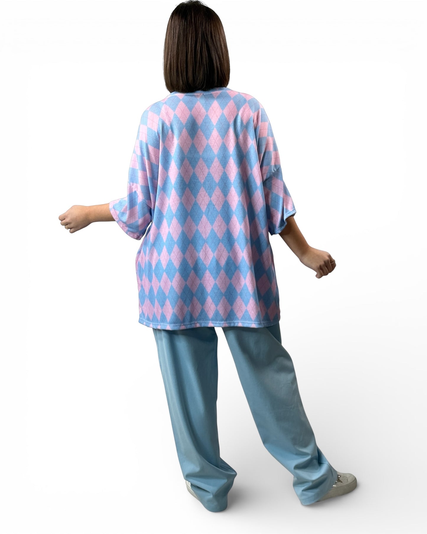 EVA - T-SHIRT FLUIDE EN MAILLE JUSQU'A LA TAILLE 56