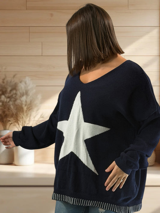 HORIZON - PULL MARINE JUSQU'A LA TAILLE 56
