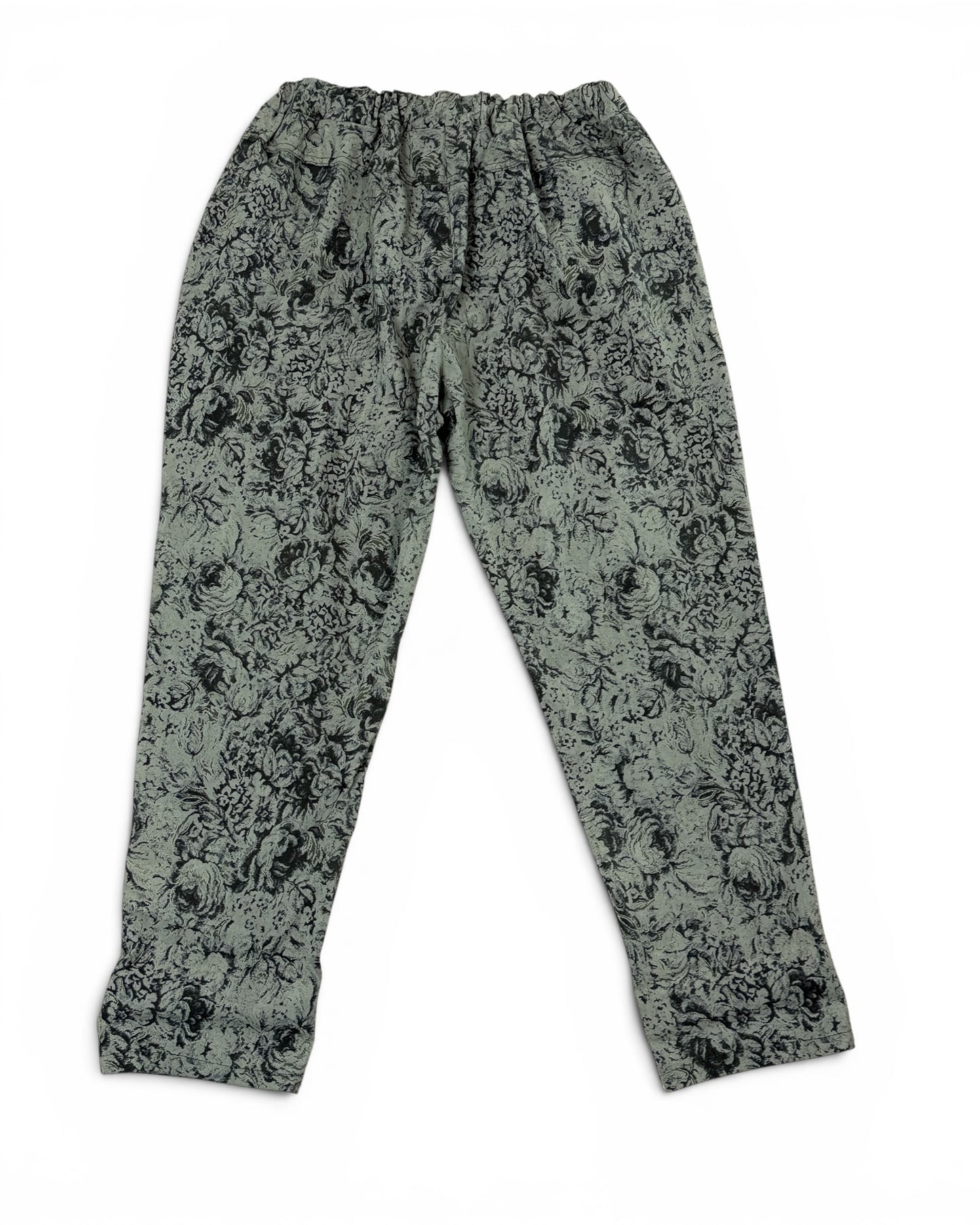 MAXENCE - PANTALON SPORTSWEAR KAKI A FLEUR TAILLE 46/48 A 54