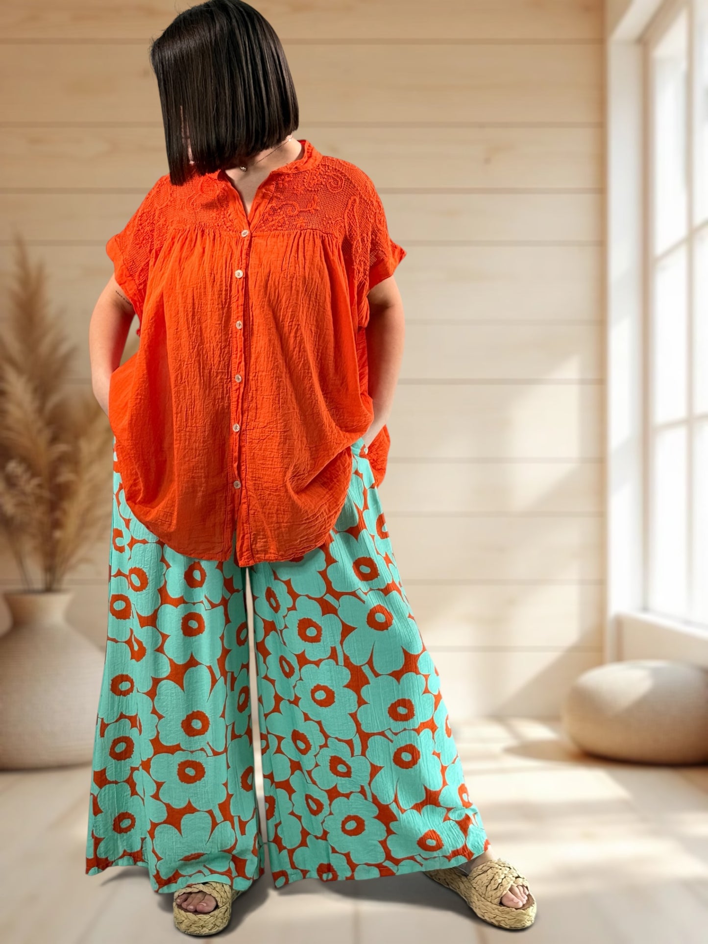 TIAGO - PANTALON FLUIDE JUSQUA LA TAILLE 52