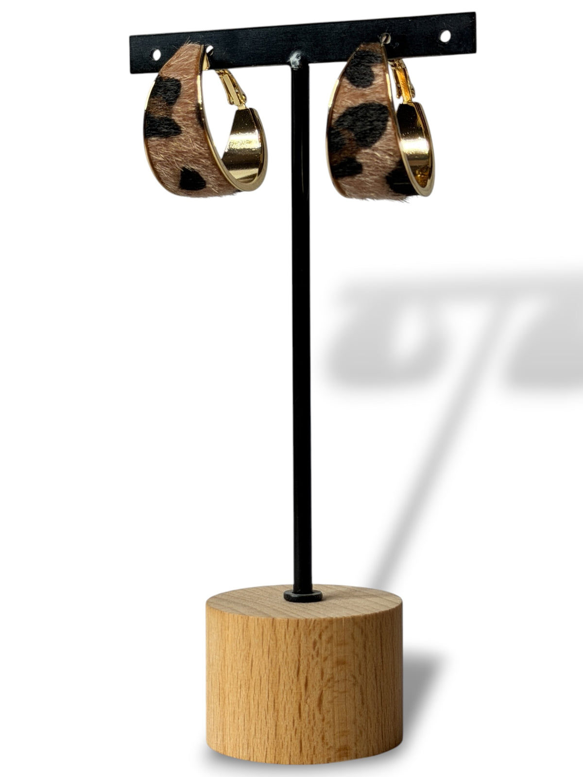 ZANZIBAR - BOUCLES D'OREILLES LEOPARD