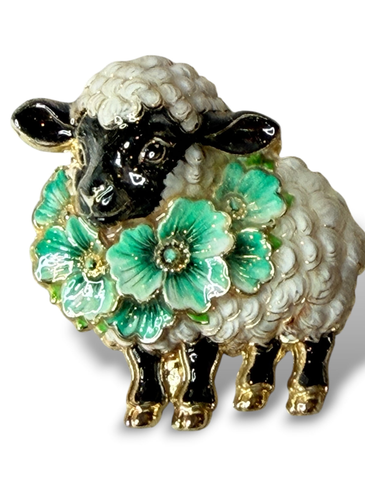 MOUTON - BROCHE AVEC STRASS