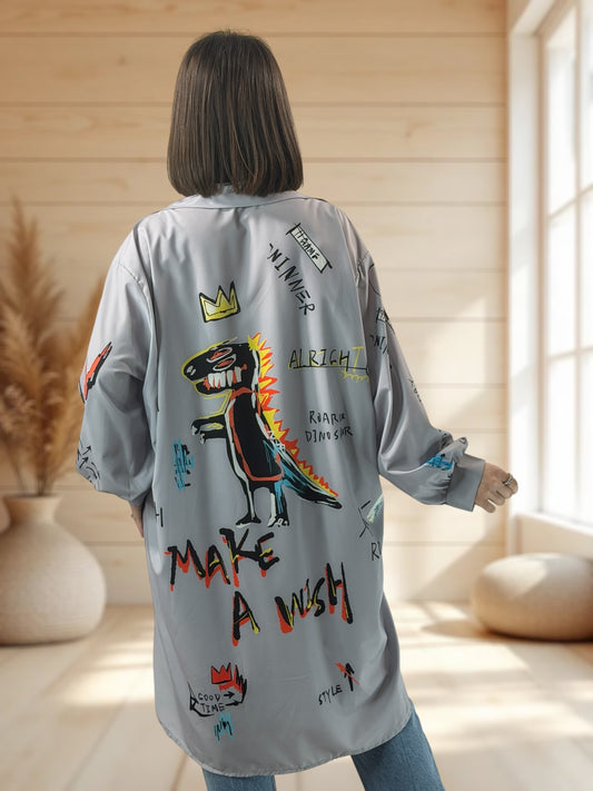 LILIROSE - TUNIQUE A MOTIF JUSQU'A LA TAILLE 52