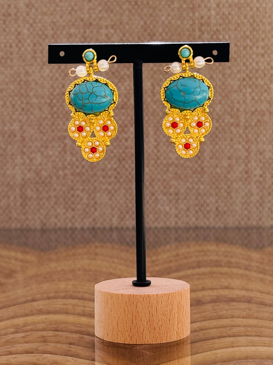 VERSAILLES - BOUCLES D'OREILLES BOHEME