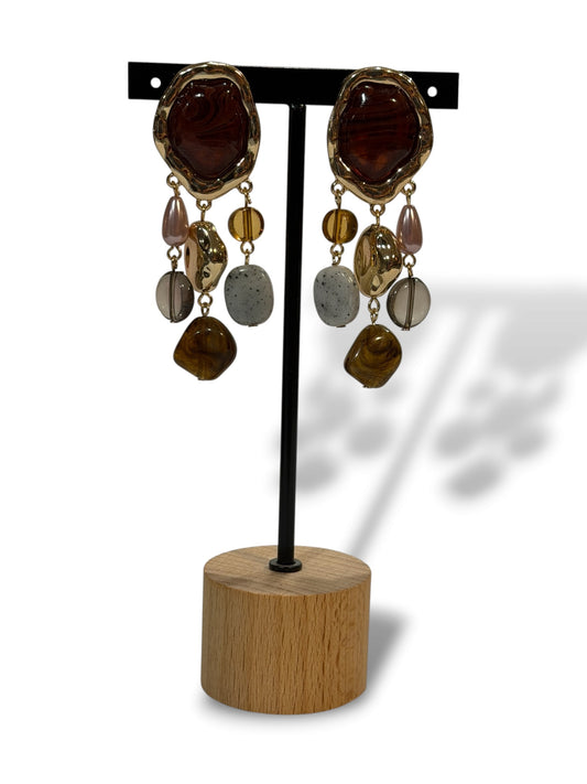 SEVERINE - BOUCLES D'OREILLES TENDANCE