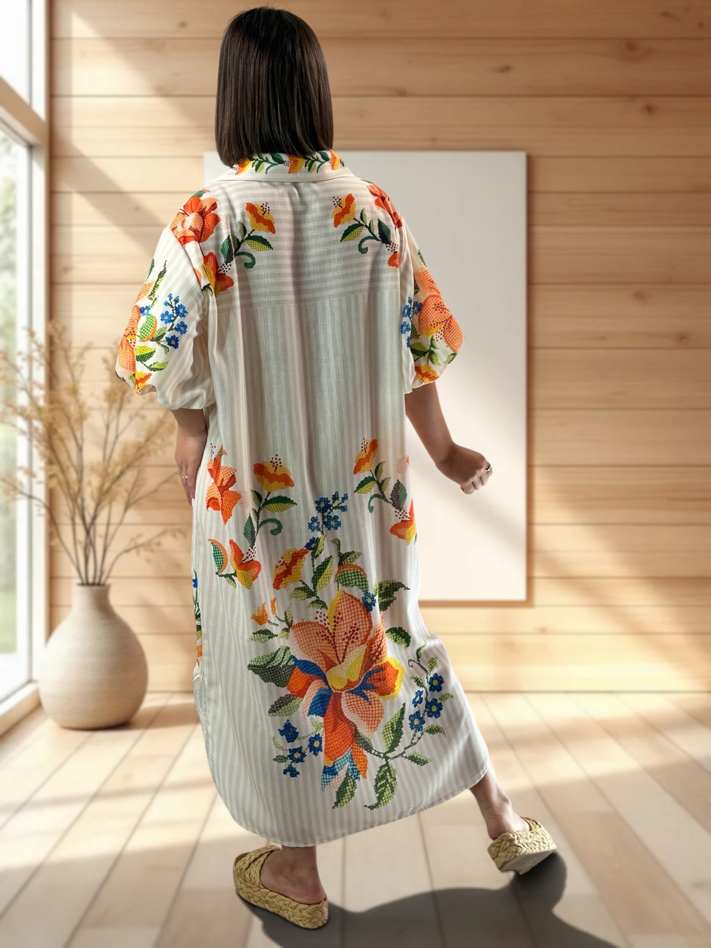 COPACABANA - ROBE A MOTIF JUSQU'A LA TAILLE 50