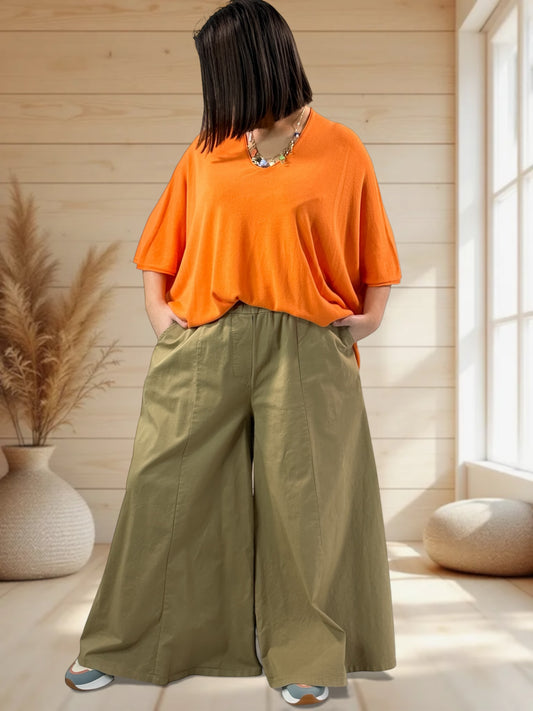 KARL - PANTAJUPE CAMEL TAILLE 44/46 A 52