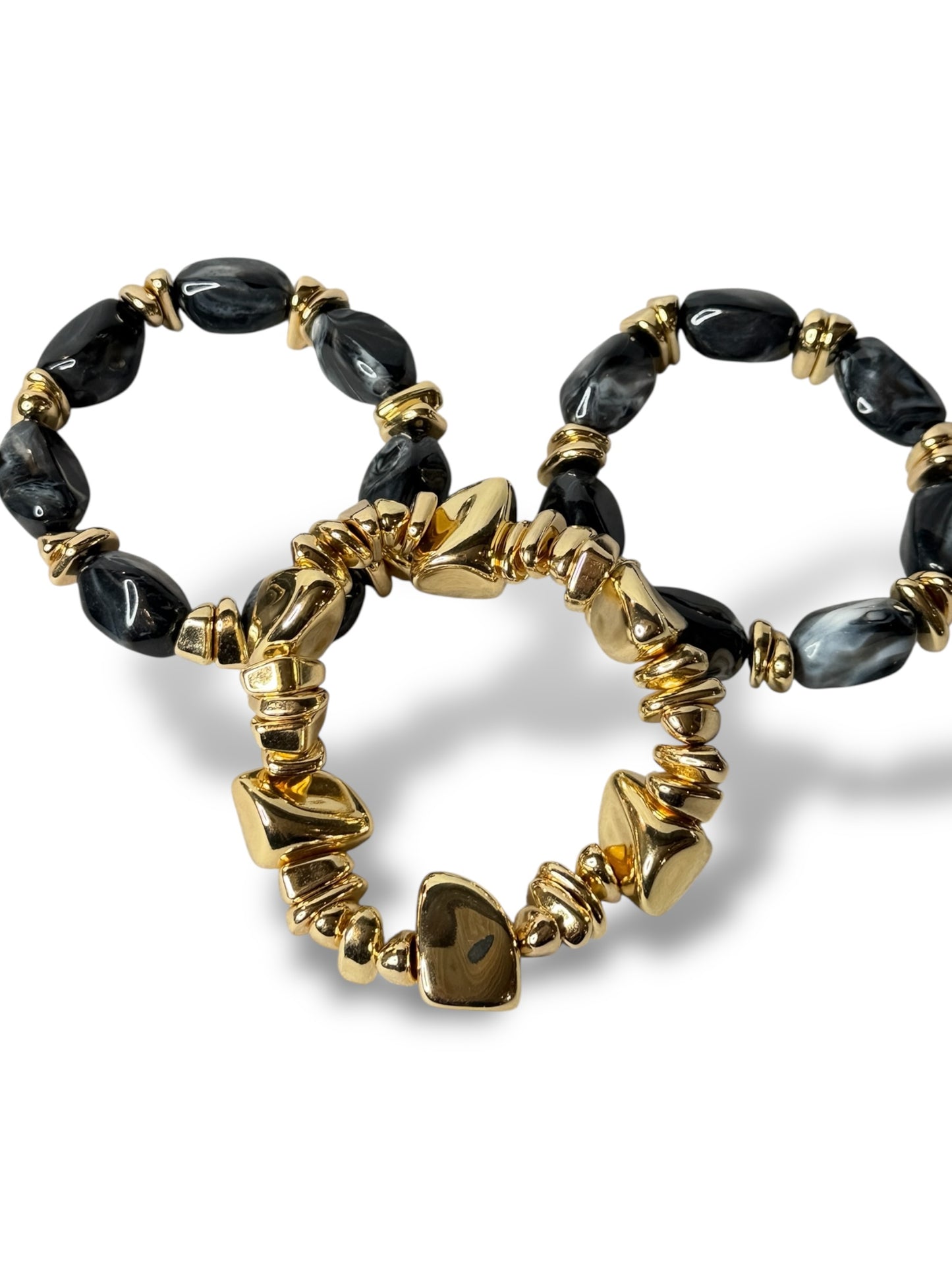 LOLY - LOT DE 3 BRACELETS TENDANCE