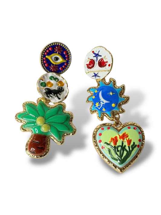 ROXANE - BOUCLES D'OREILLES TENDANCE