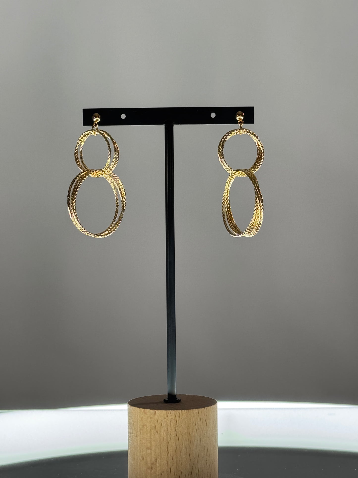 MARA - BOUCLES D'OREILLES DORE