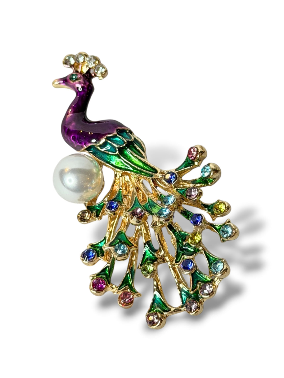 PAON - BROCHE TENDANCE AVEC STRASS