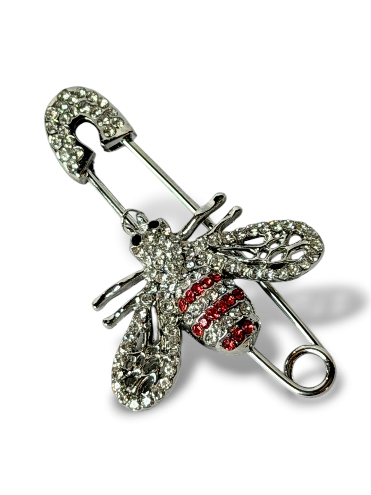 ABEILLE- BROCHE EPINGLE AVEC STRASS