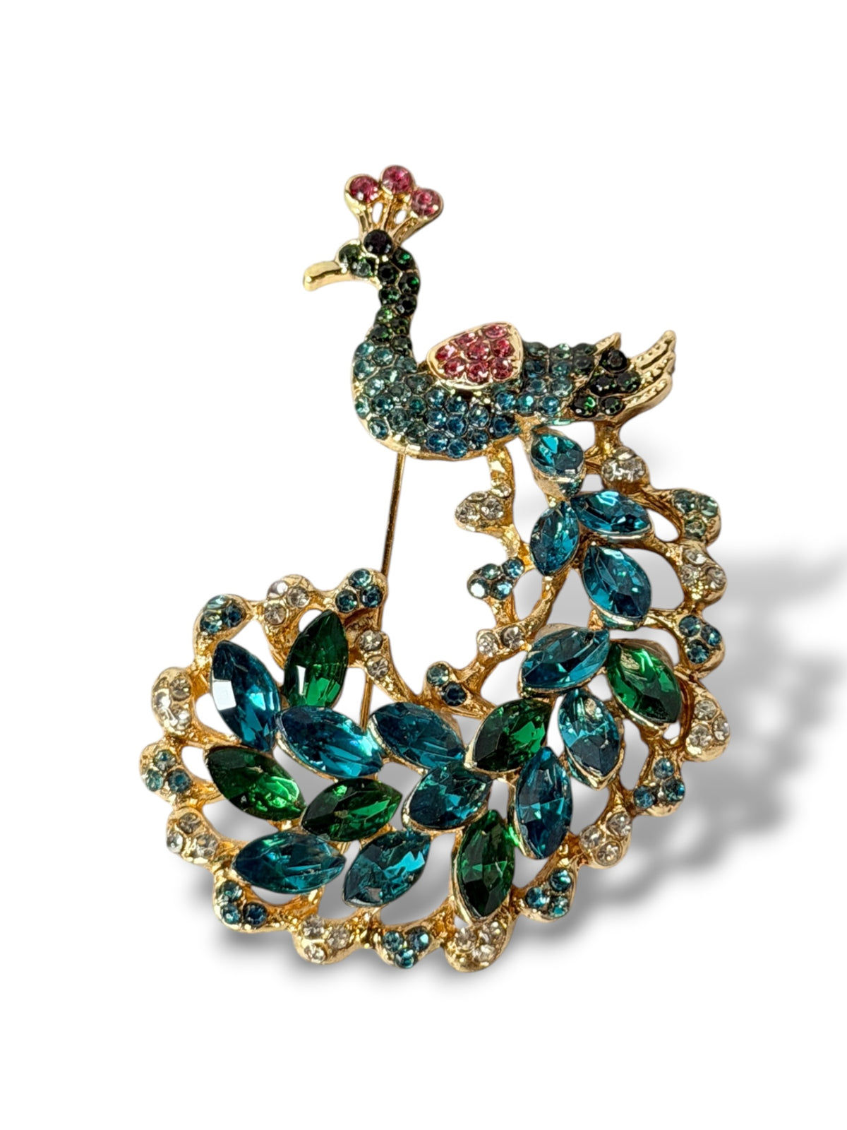 PAON - BROCHE TENDANCE AVEC STRASS