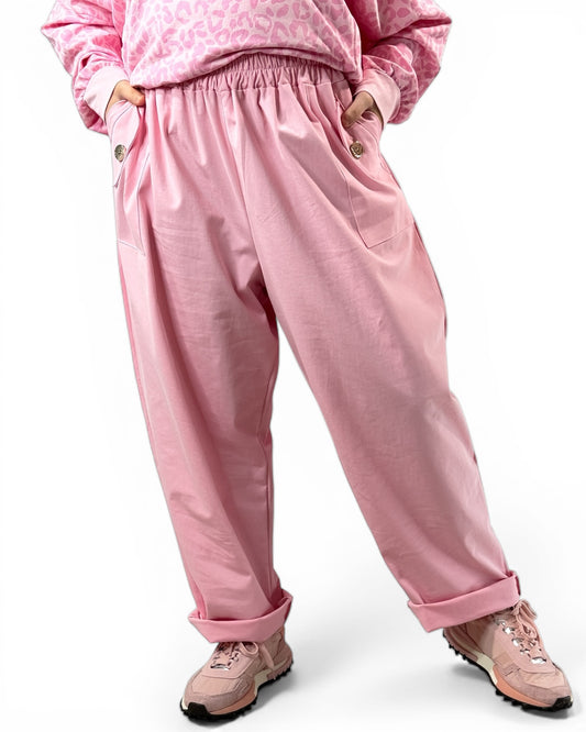 THEO - PANTALON ROSE TAILLE 46/48 A 54