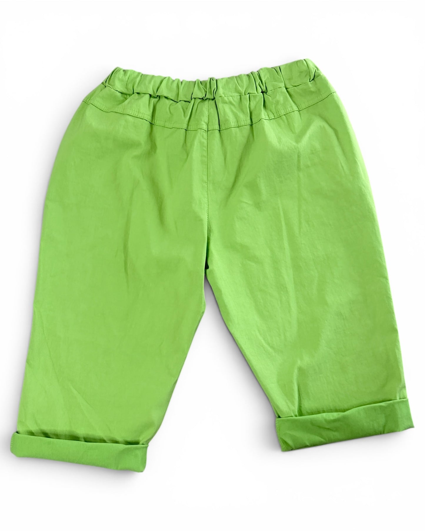 SACHA - BERMUDA VERT JUSQU'A LA TAILLE 50/52