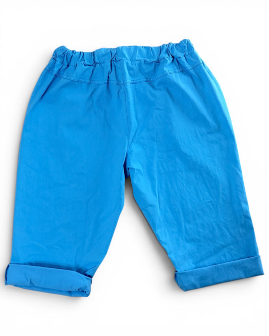 SACHA - BERMUDA BLEU JUSQU'A LA TAILLE 50/52