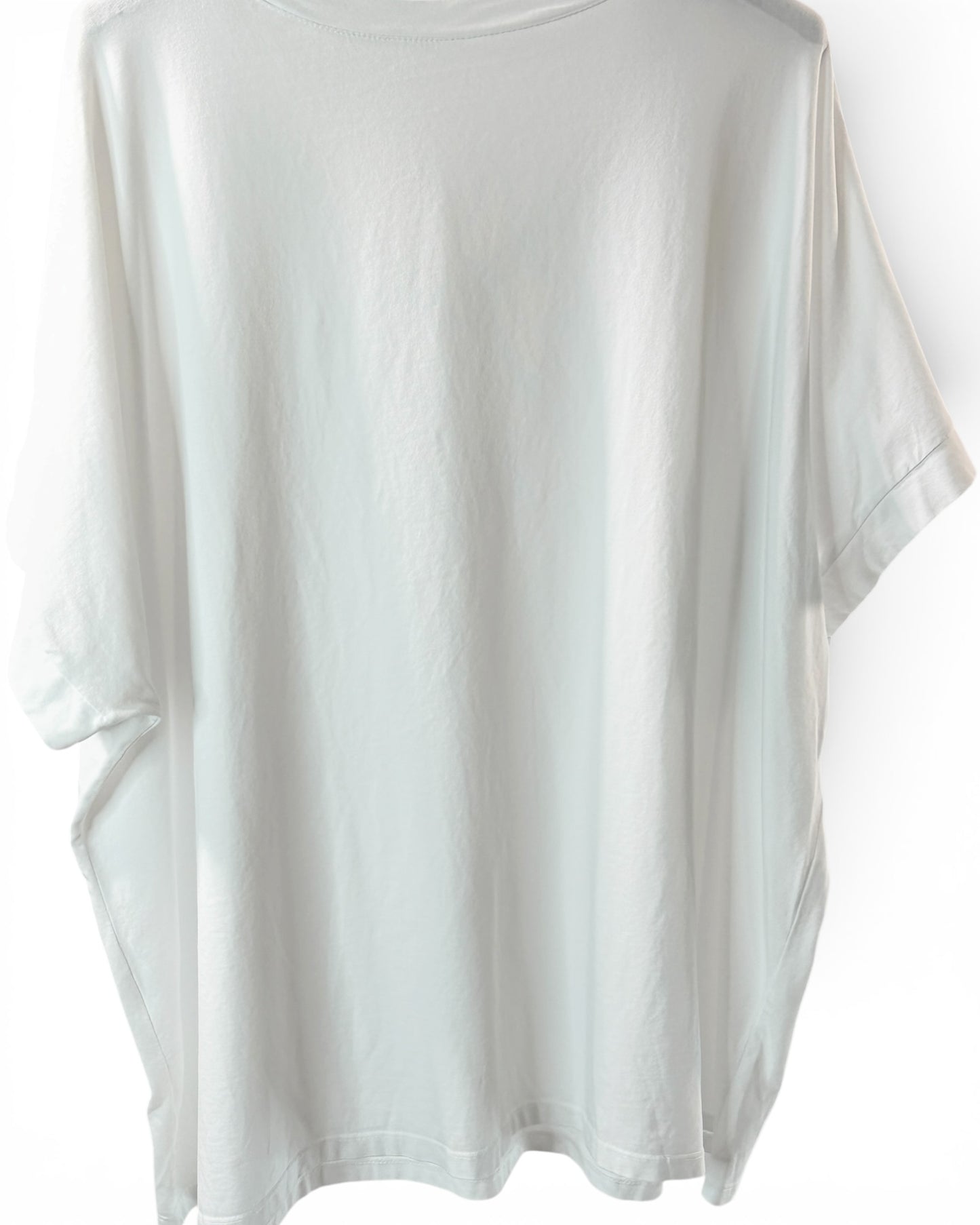 LUIZ - T-SHIRT EN COTON BLANC TAILLE 48 A 56