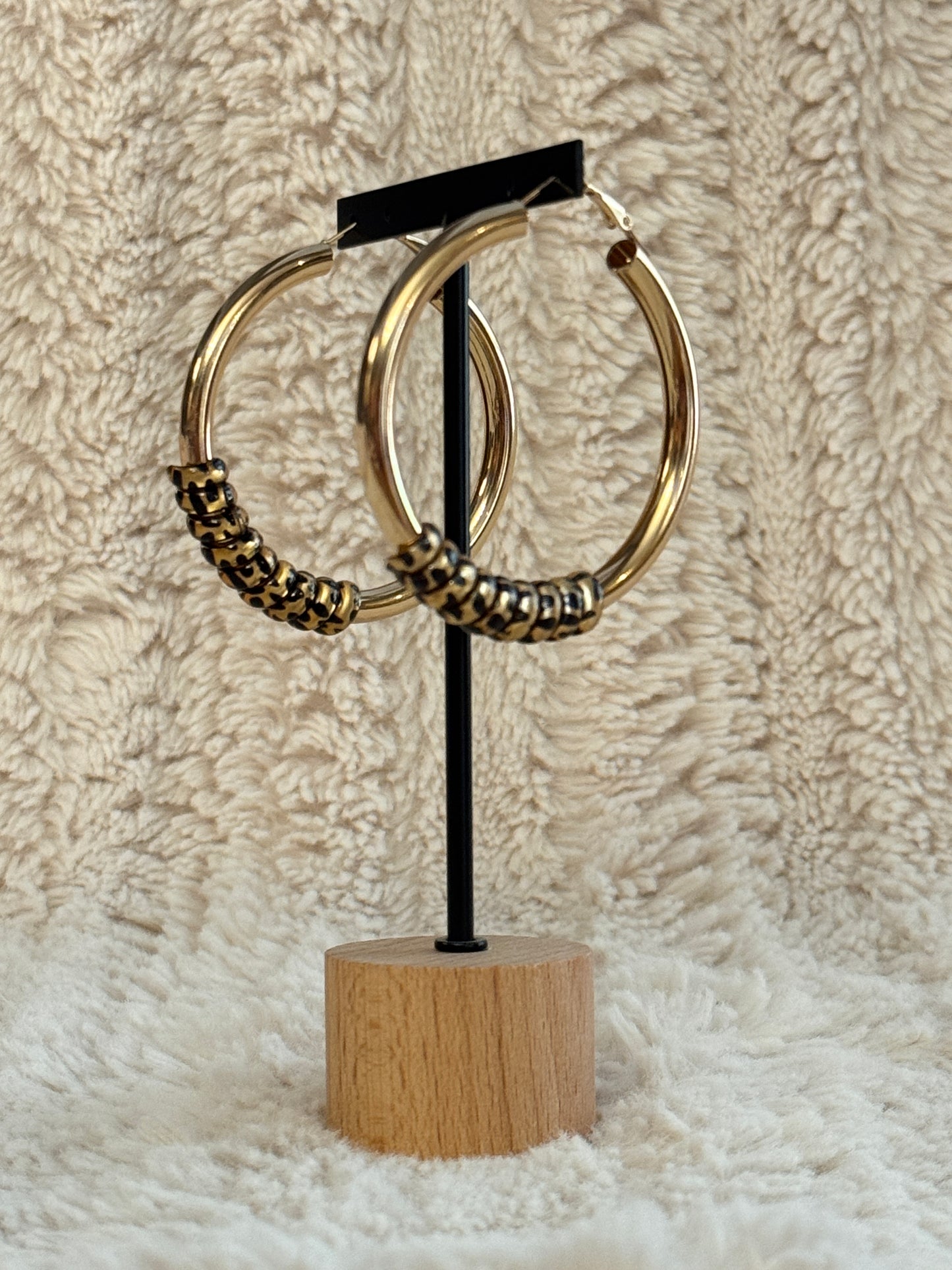 KARINA - BOUCLES D'OREILLES CREOLES