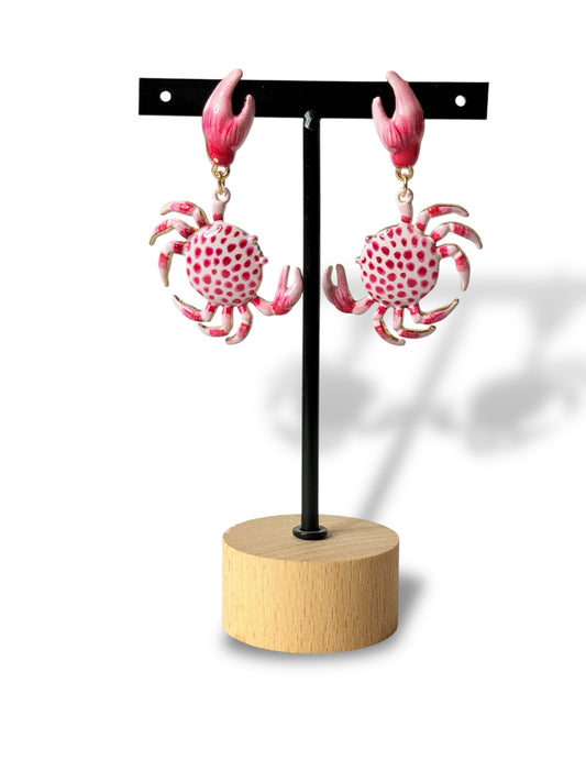 CRABE - BOUCLES D'OREILLES TENDANCE