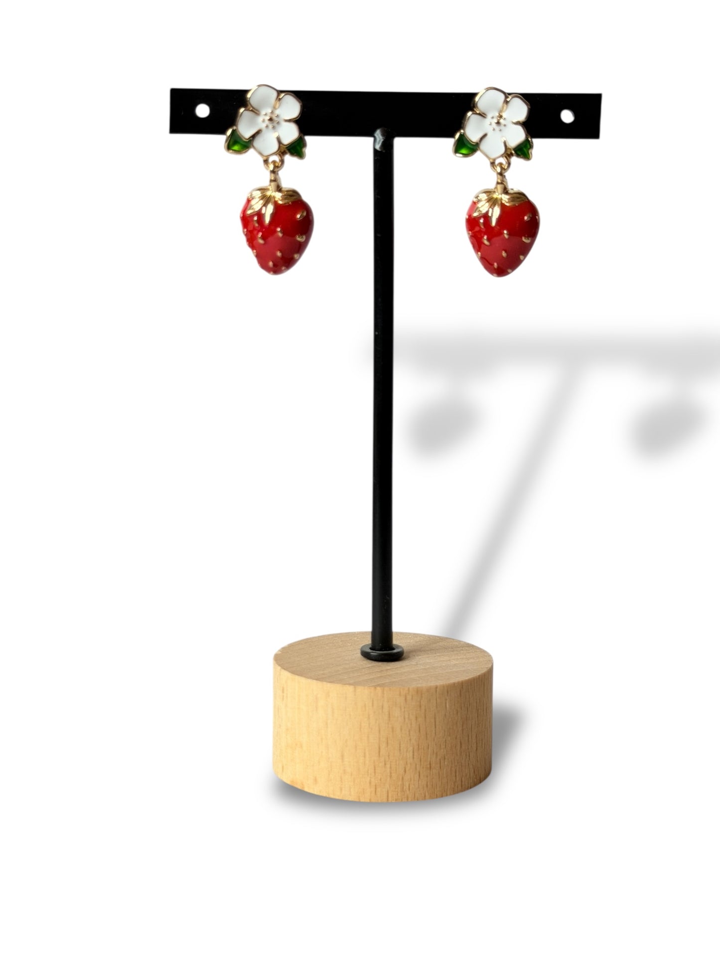 FRAISE - BOUCLES D'OREILLES TENDANCE