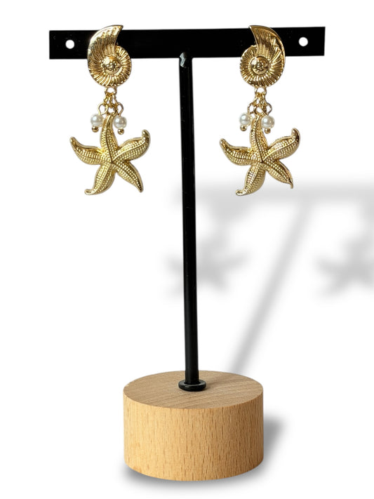 BEACH - BOUCLES D'OREILLES TENDANCE