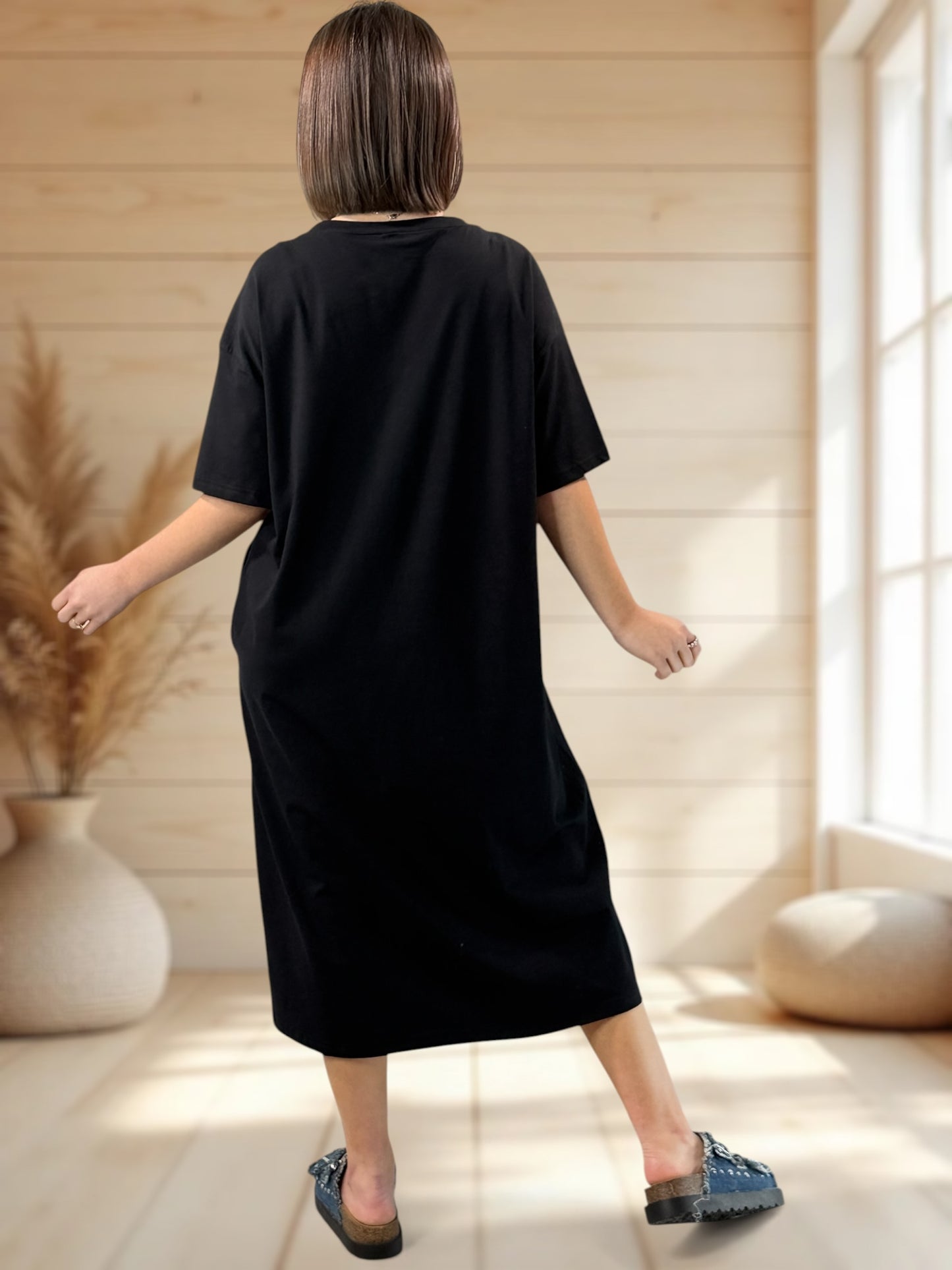 ARTISTE - ROBE TEE-SHIRT JUSQU'A LA TAILLE 50