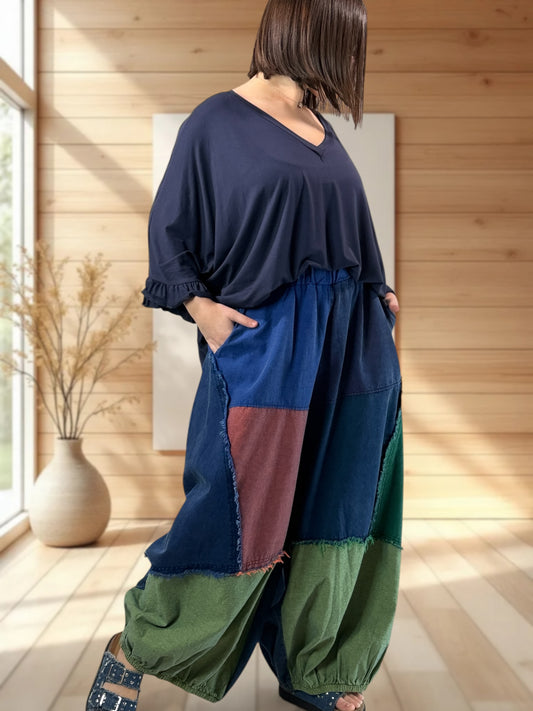 ELTON - PANTALON EN JEAN JUSQU'A LA TAILLE 54/56