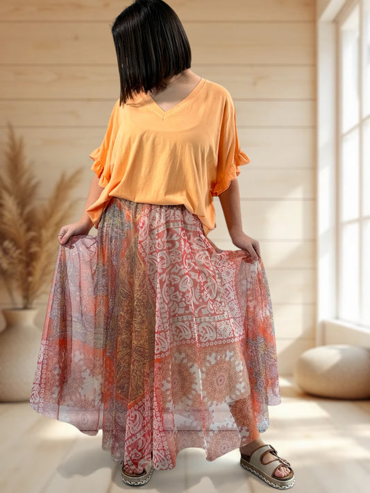 MARLEINE - JUPON EN TULLE JUSQU'A LA TAILLE 52