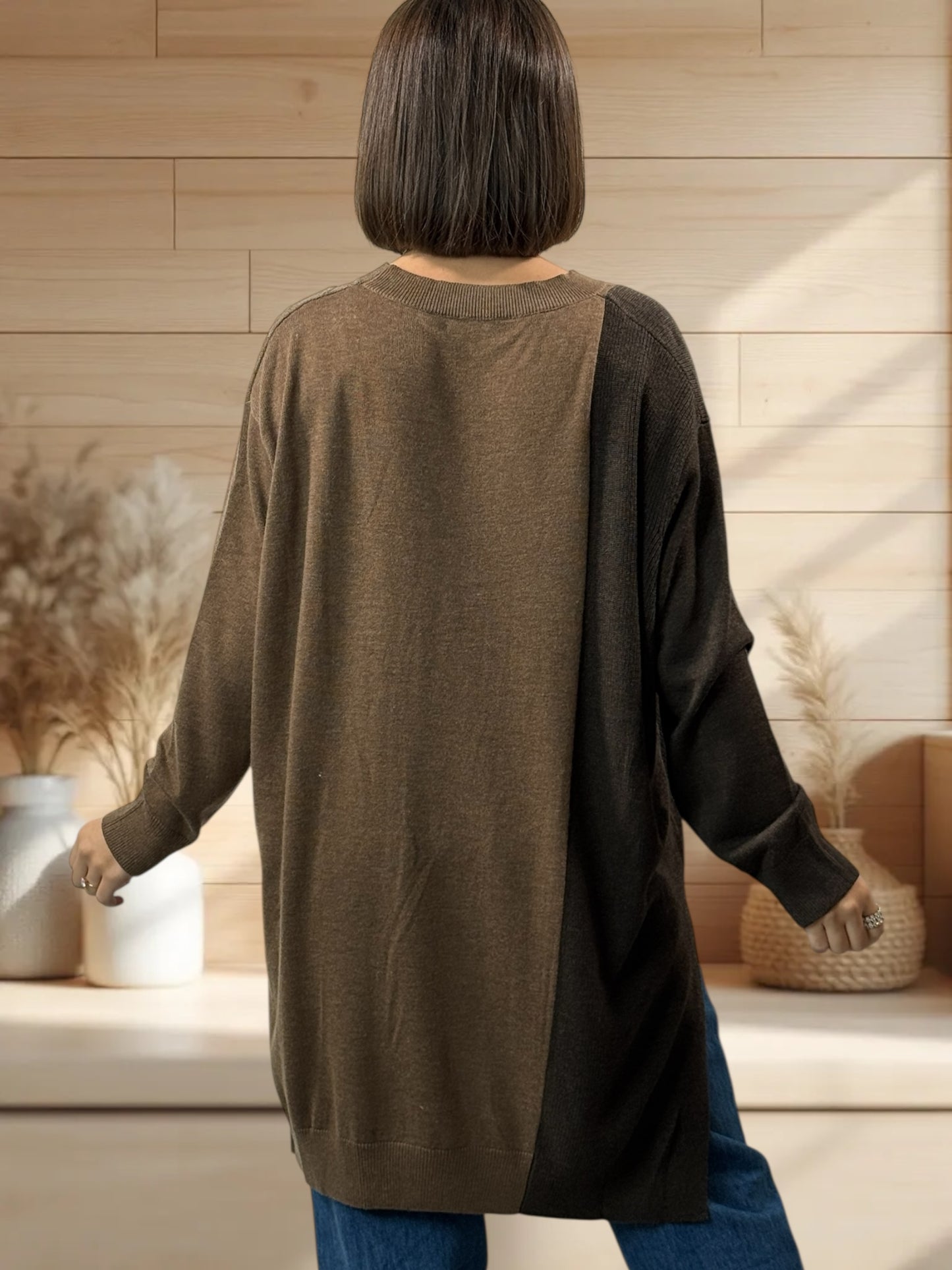 NIKITA REF1 - PULL OVERSIZE EN MAILLE JUSQU'A LA TAILLE 54