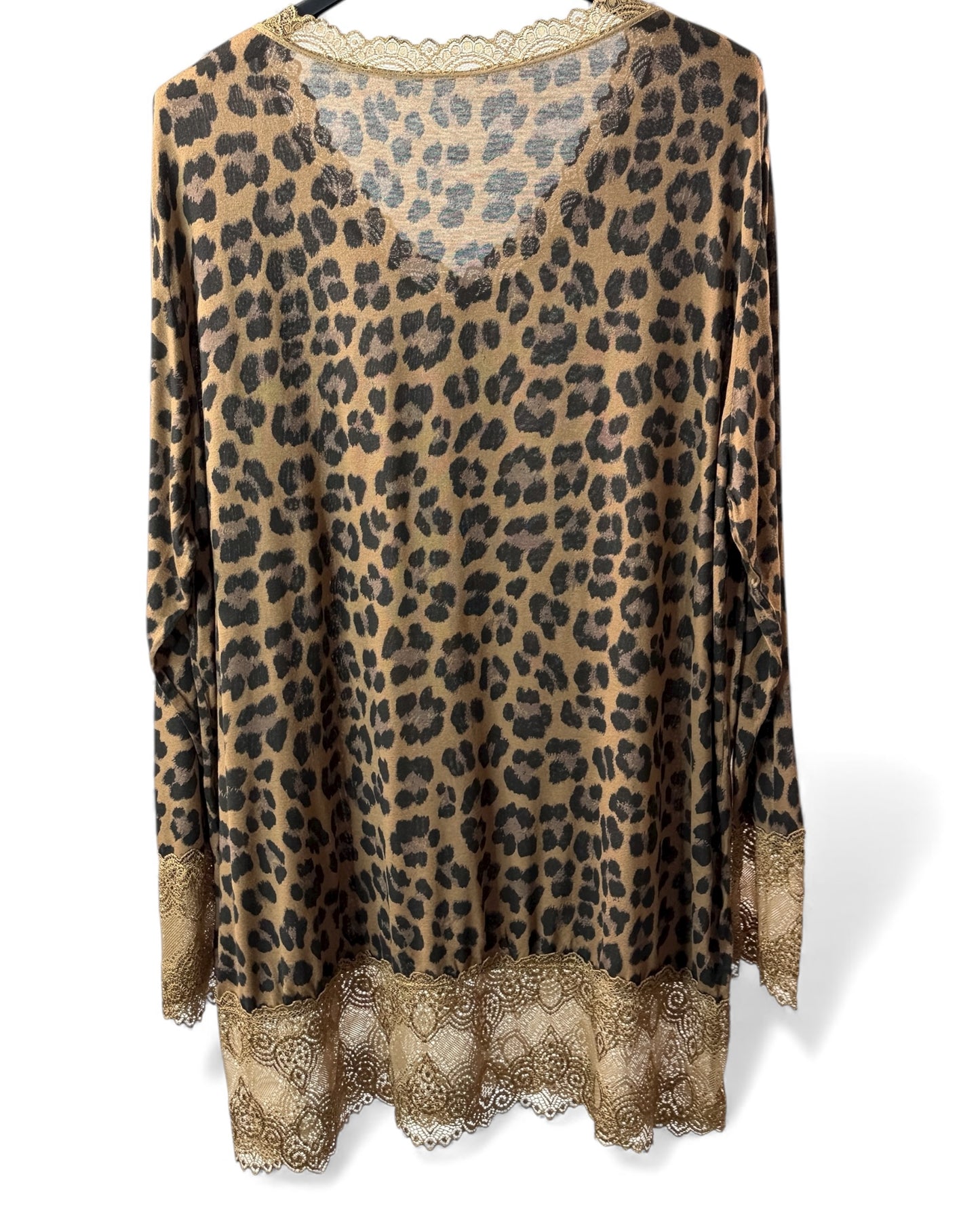 LOLITA - TOP SOUS VÊTEMENT ROULEAU LEOPARD JUSQU'A LA TAILLE 54/56