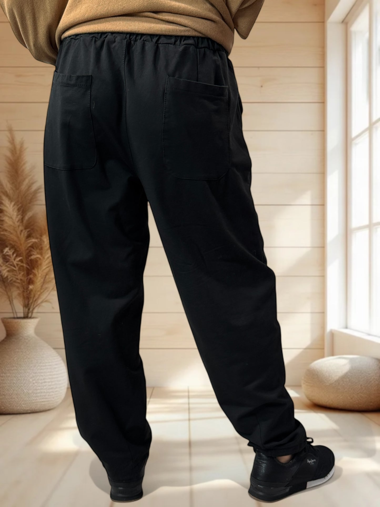 BENOIT - PANTALON SPORTSWEAR NOIR TAILLE 44/46 A 50