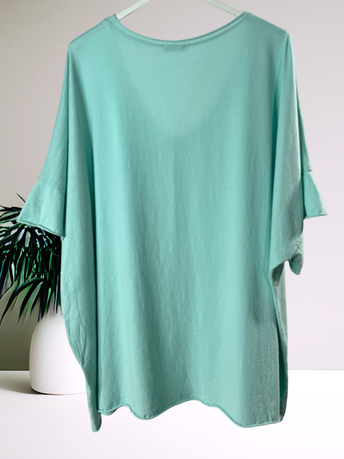 MAX - T-SHIRT LAGON EN COTON TAILLE 48/50 A 56/58